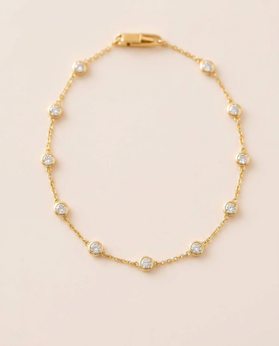 Diamond Station Bracelet