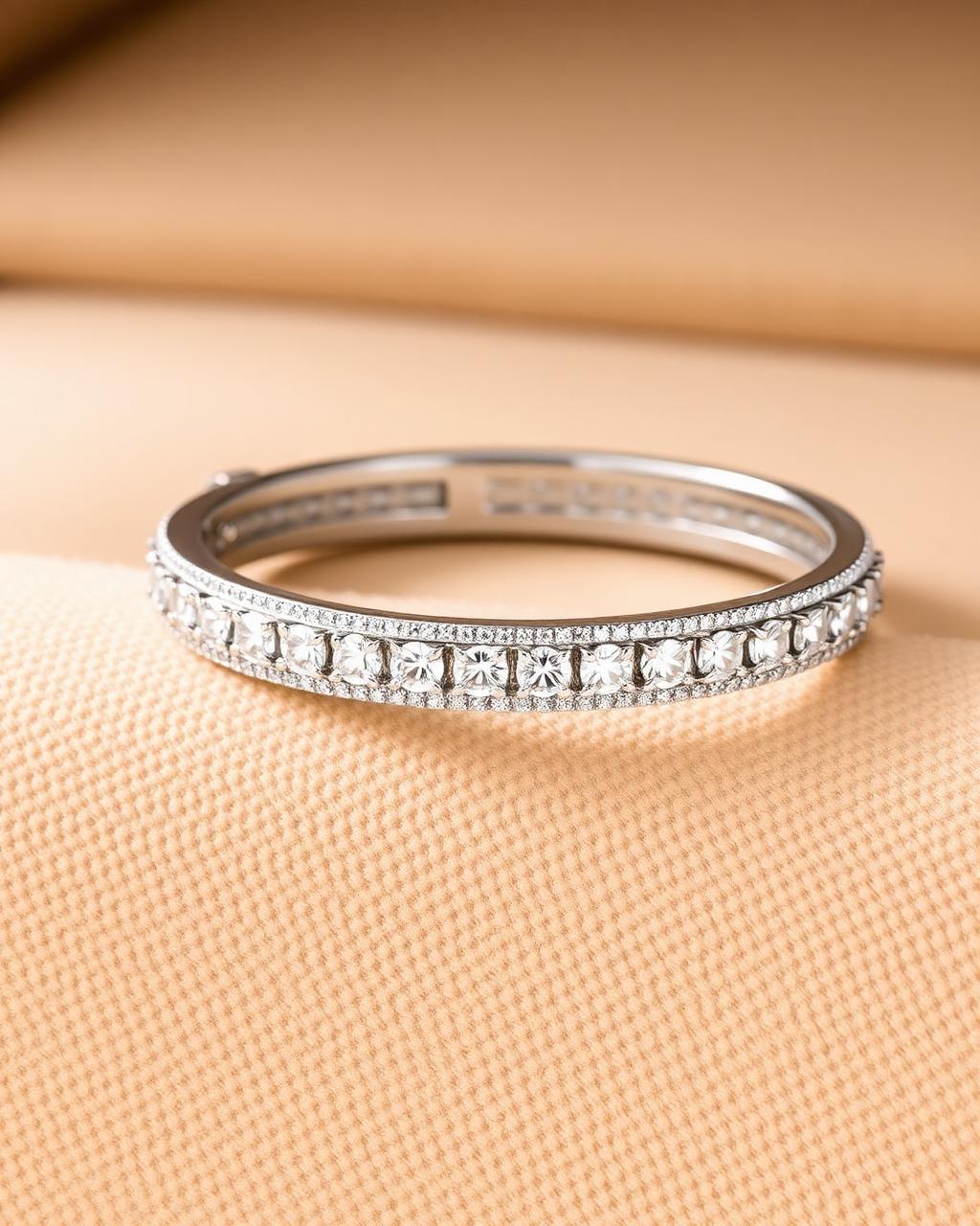 Diamond Channel Cuff