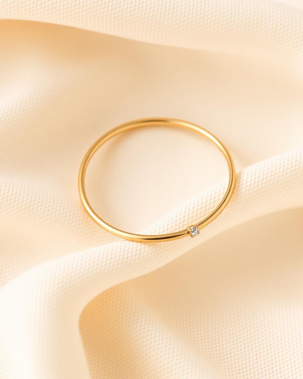 Tiny Diamond Bangle