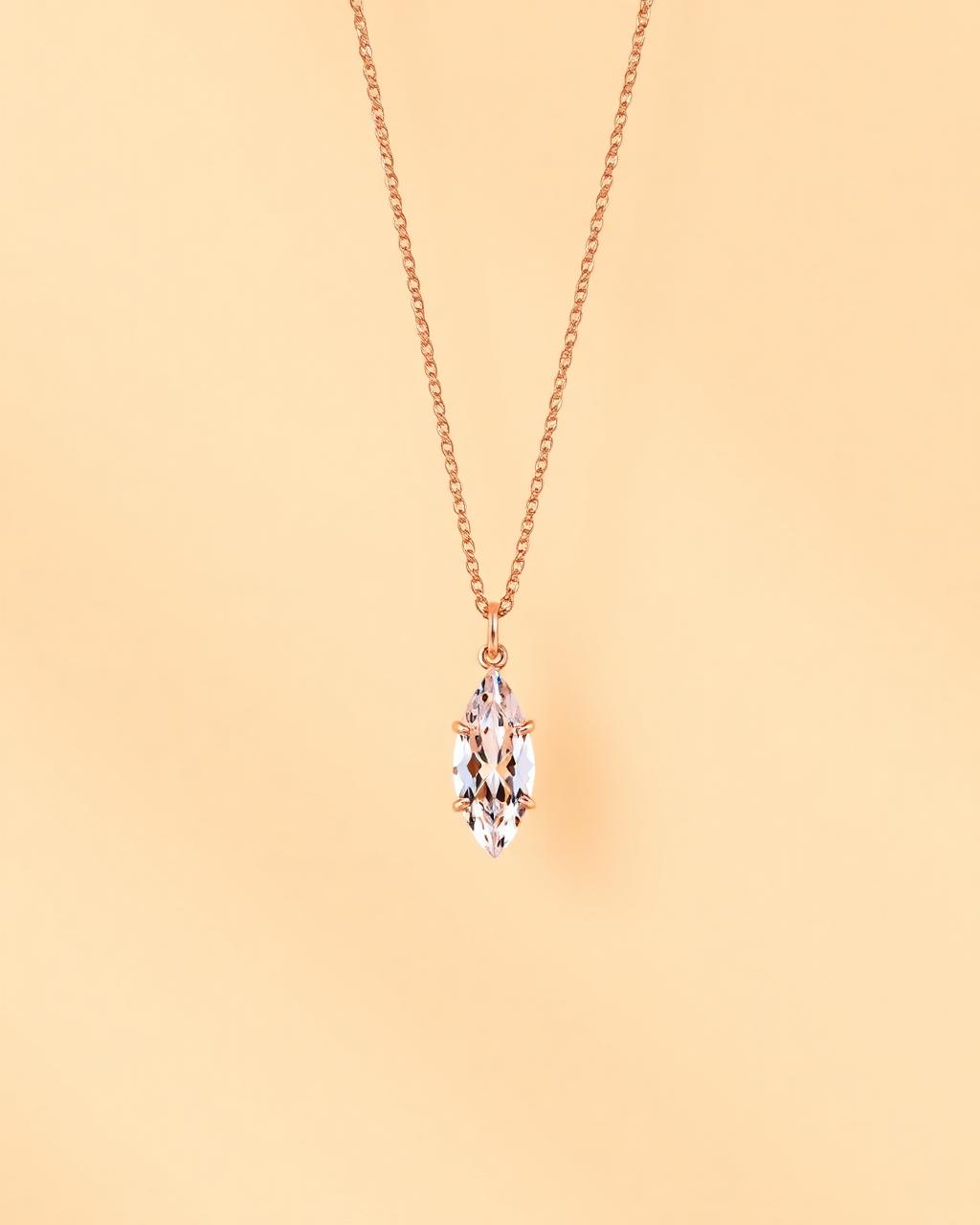 Marquise on Rose Gold