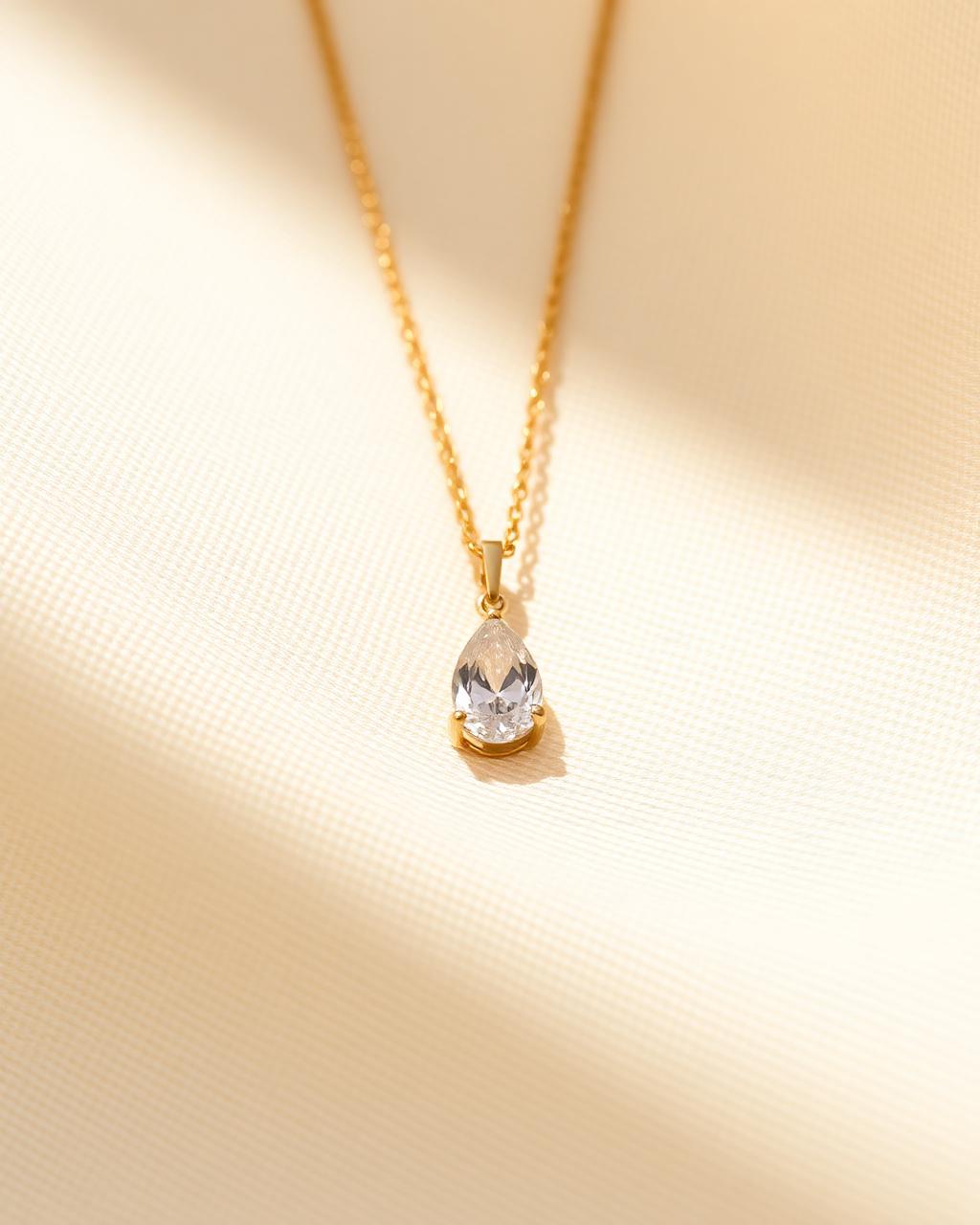 Pear-cut Pendant