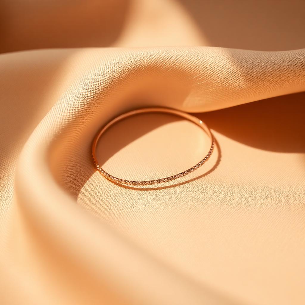 Tennis bracelet, rose gold